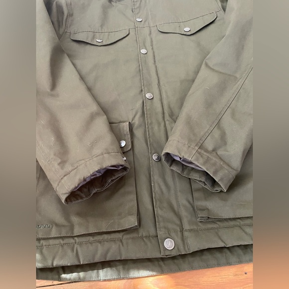 Fjallraven Men’s Greenland Winter Jacket Small Green G-1000 - Picture 9 of 11